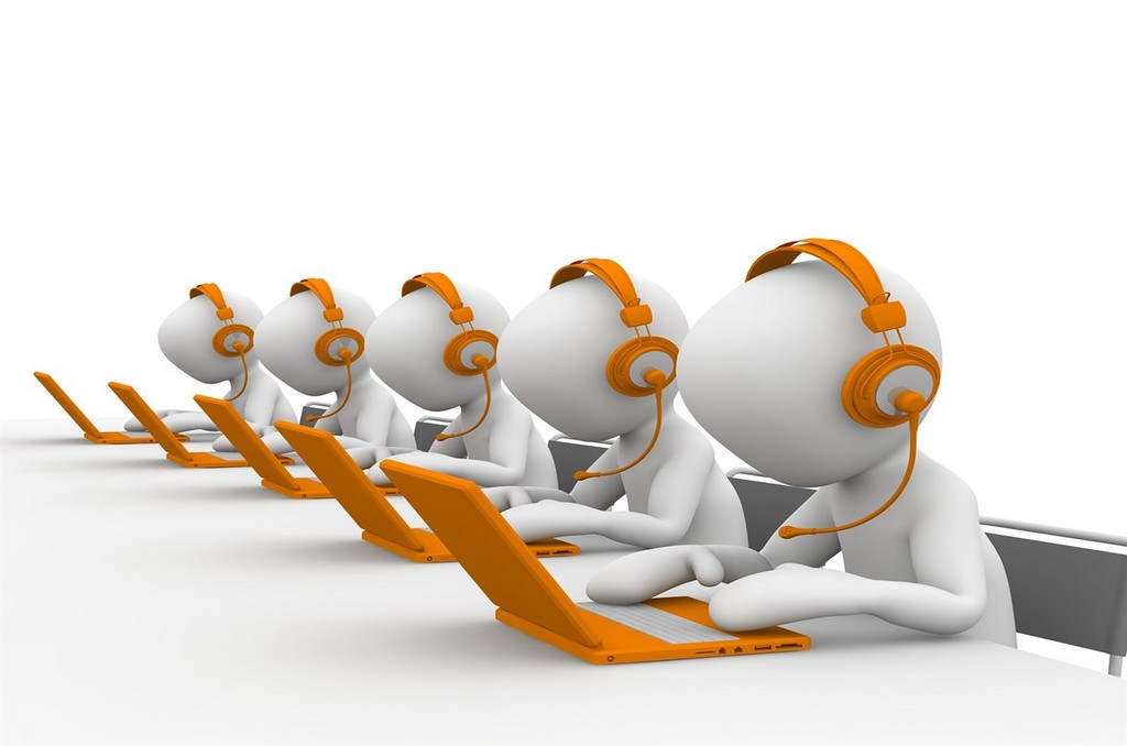 call center agents 3D 2