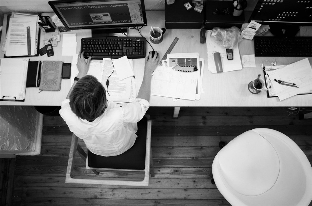 man working in computer 2