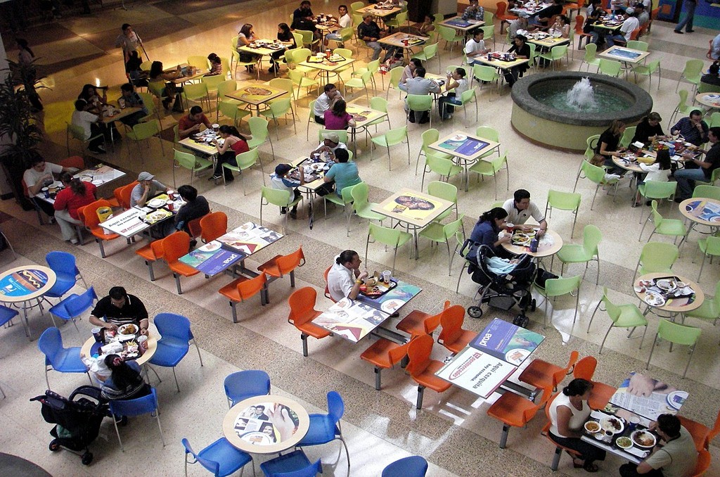 food court