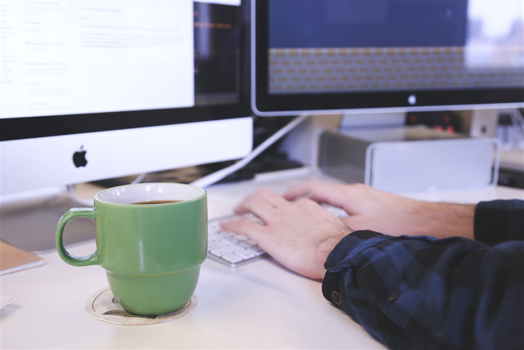 coffee while working