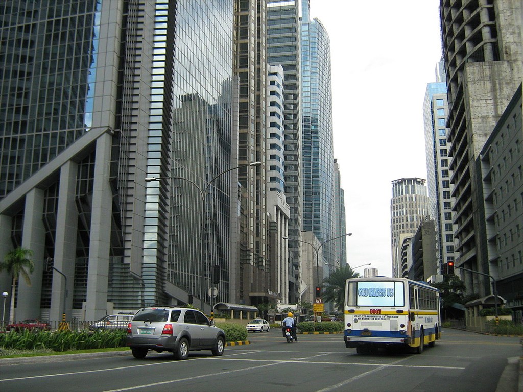 Ayala avenue street scene