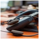 headset and telephone 2