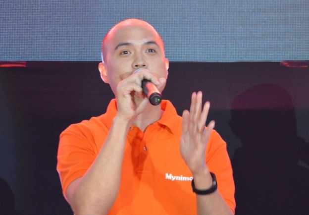 man in orange