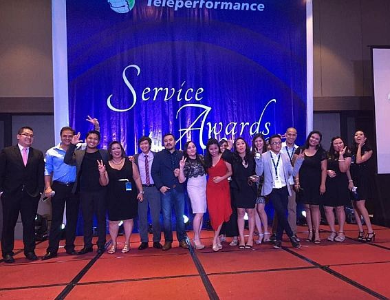 Teleperformance service awards