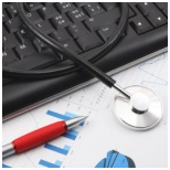 pen and stethoscope