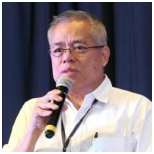 speaker in white polo