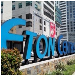Eton Center sign