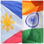 India and philippine flag