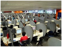 BPO work place