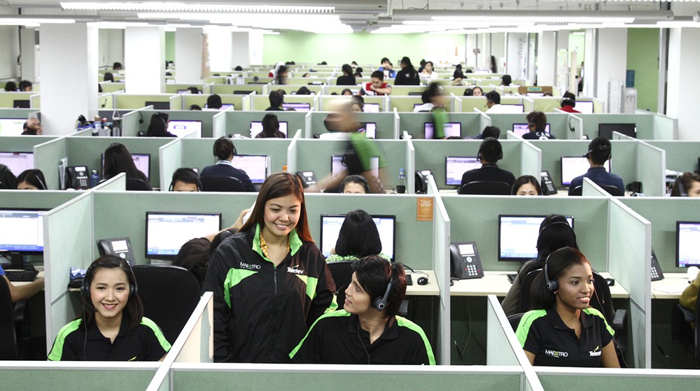 call center office