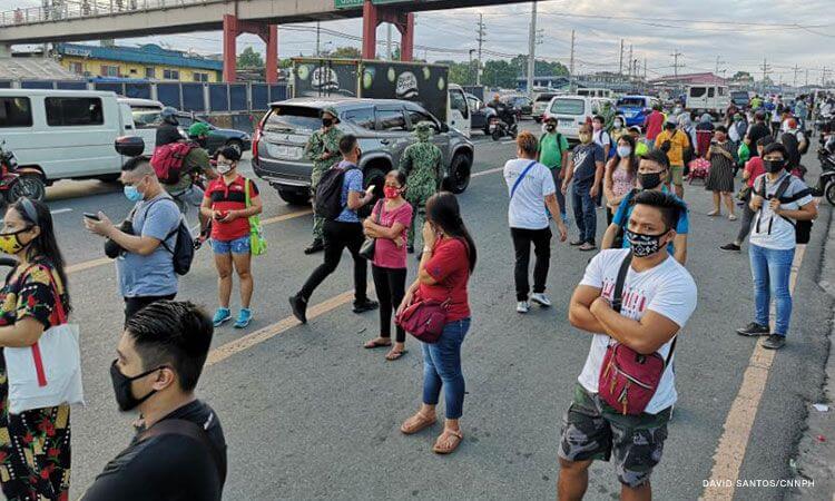 Workers brave Metro Manila commute on first day of GCQ