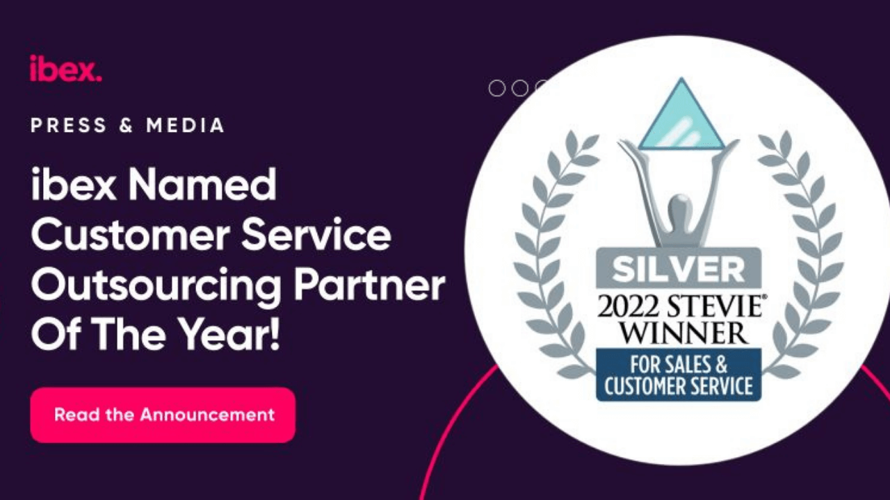 ibex wins Customer Service Outsourcing Provider of the Year
