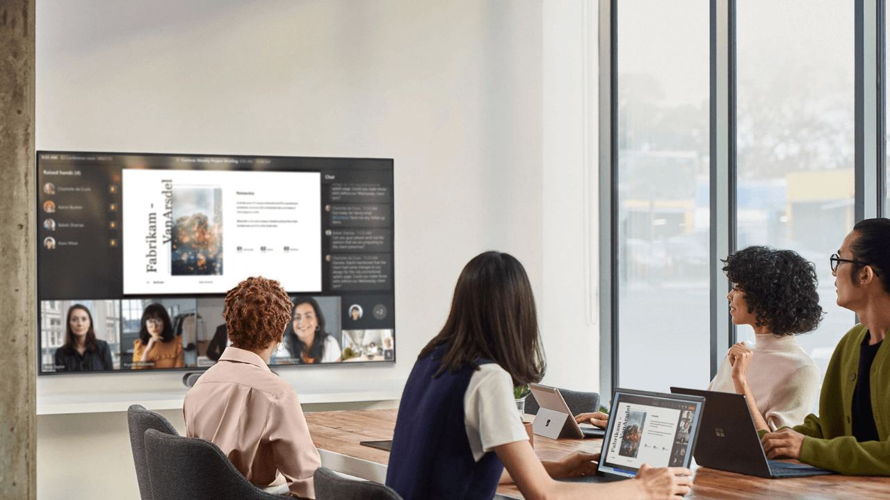 US companies are reshaping their offices for hybrid work