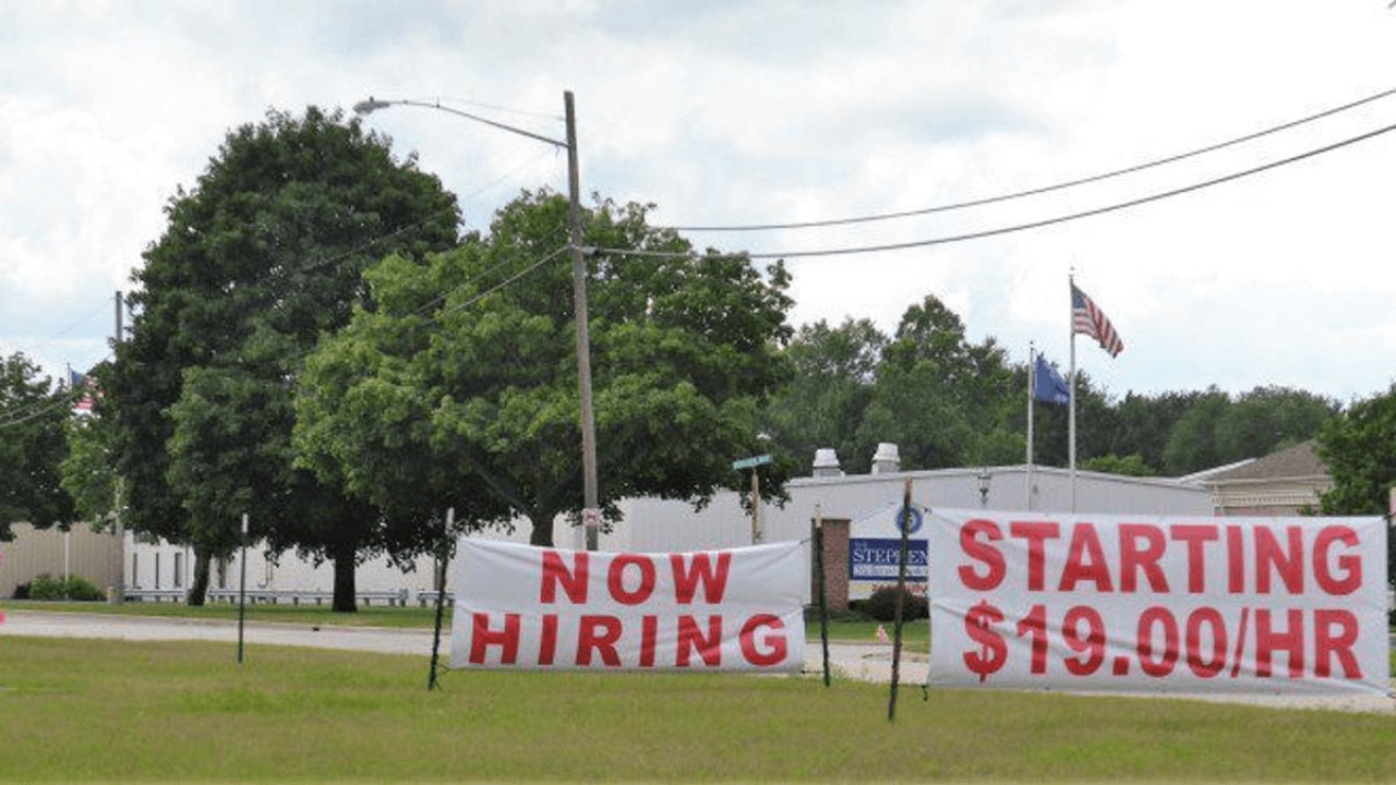US employment rates are back to their pre-pandemic levels