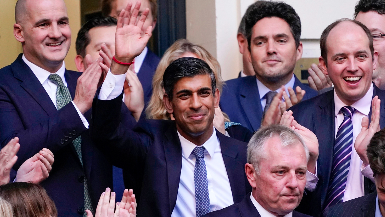 Former hedge fund exec Rishi Sunak is UK’s new PM