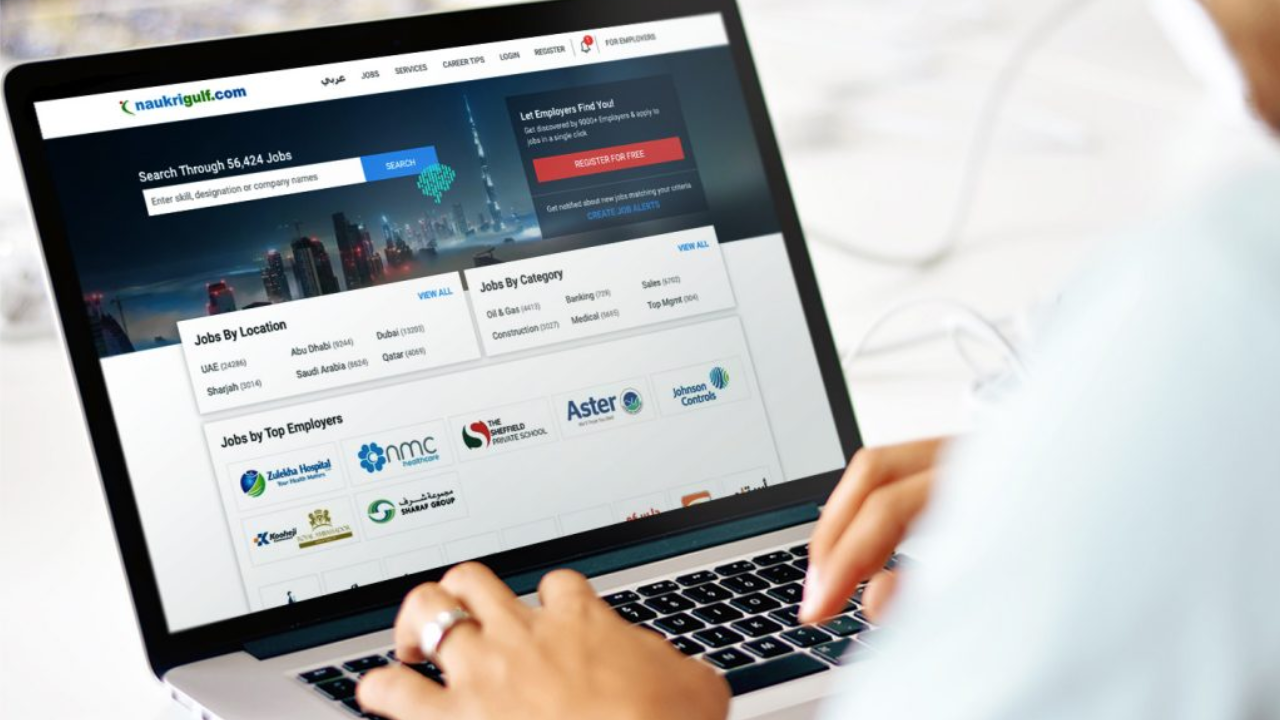 Online recruitment in the Gulf Region up 15% in August