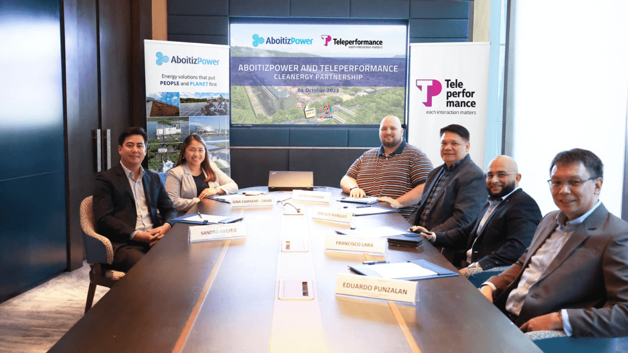 Teleperformance boosts sustainability plans with AboitizPower deal
