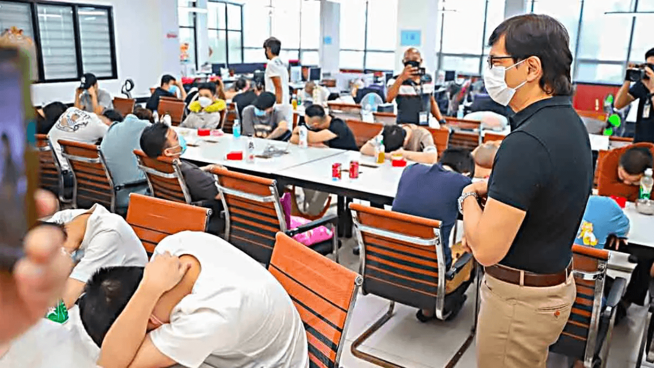 DOJ reports deportation and visa cancellation in POGO sector