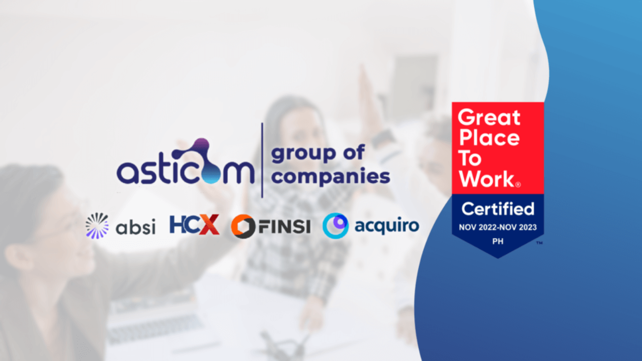 Asticom certified as ‘Great Place to Work’