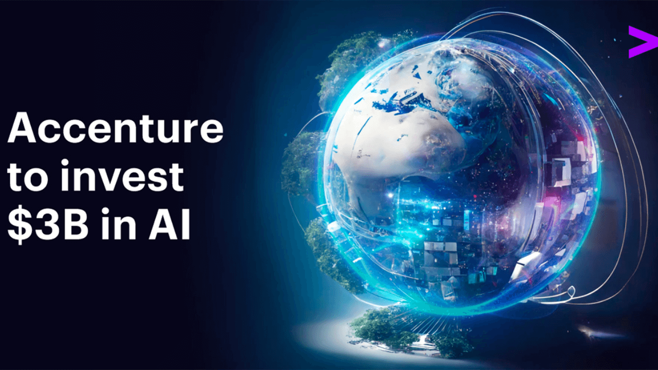 Accenture invests 3Bn in AI