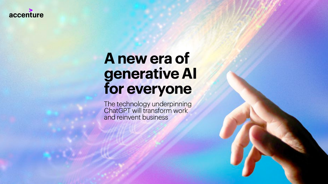 Accenture 100Mn Gen AI projects