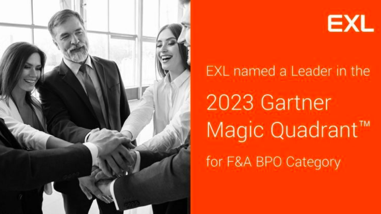 EXL earns top spot in Gartner's finance outsourcing report