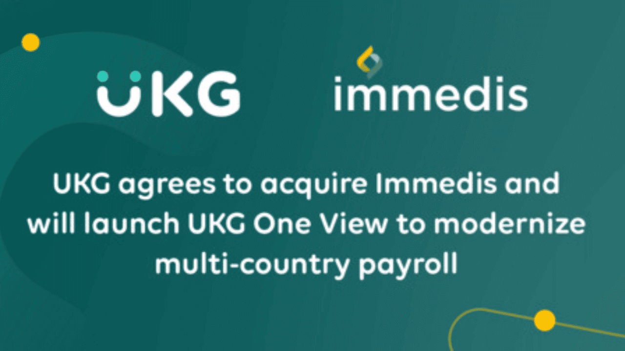 UKG acquires Immedis, to launch new payroll service