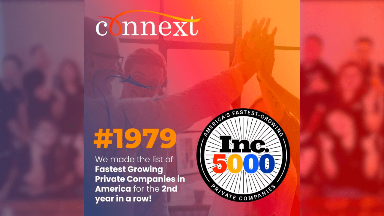 Connext climbs INC. 5000 list