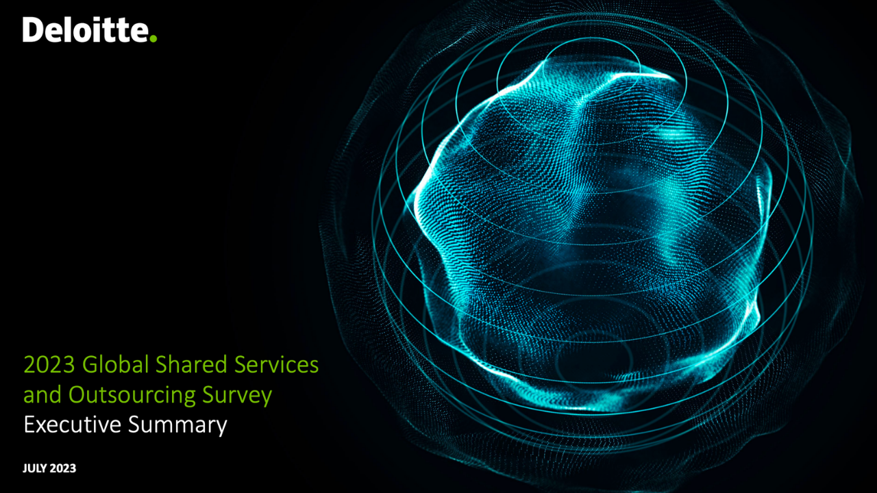 Deloitte survey highlights evolution in GBS models
