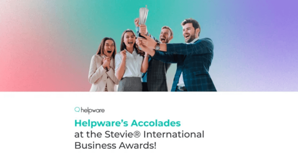 Helpware wins big at 2023 Stevie Awards