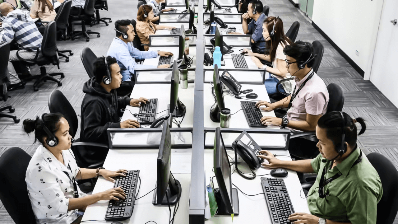 PH BPO photo by Nikkei Asia