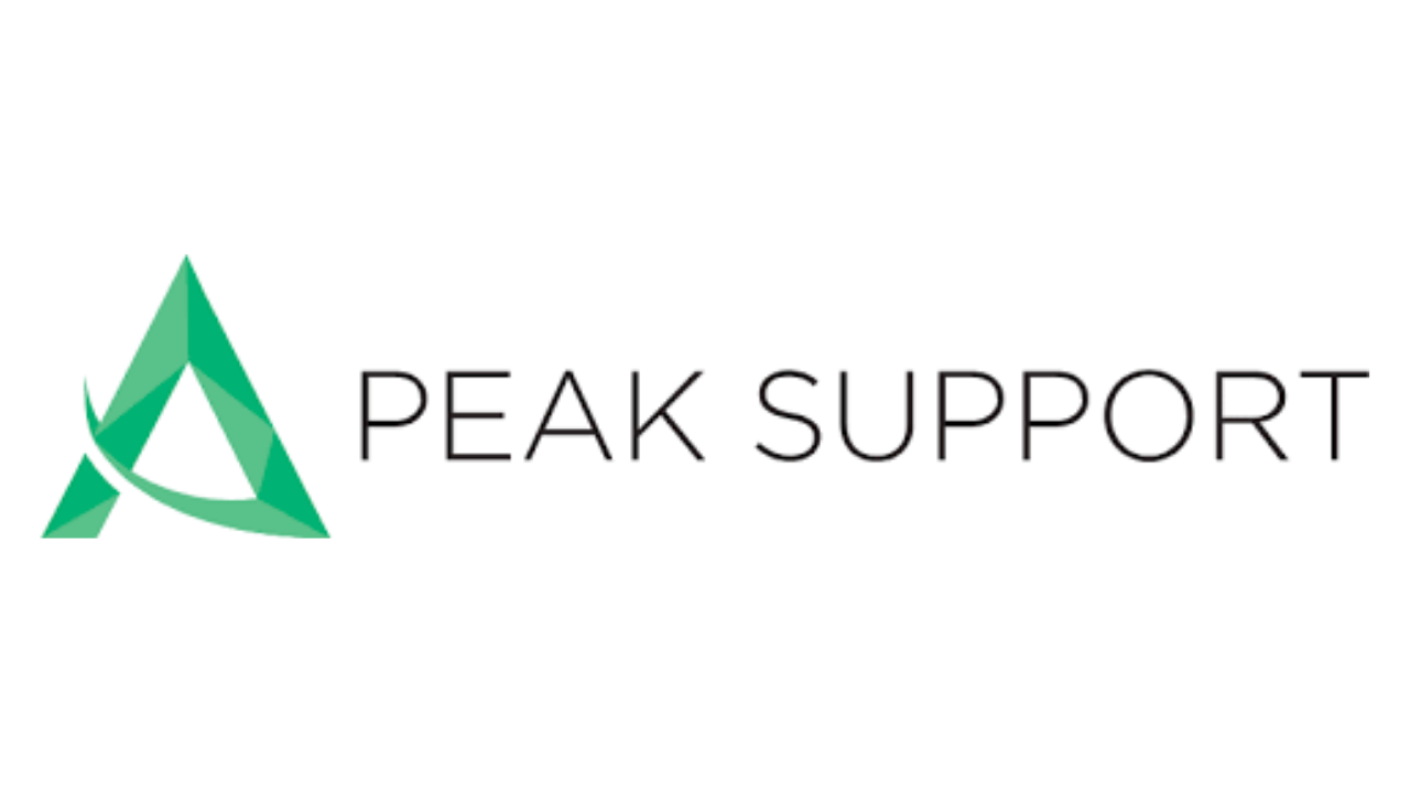 Peak Support relaunched website 