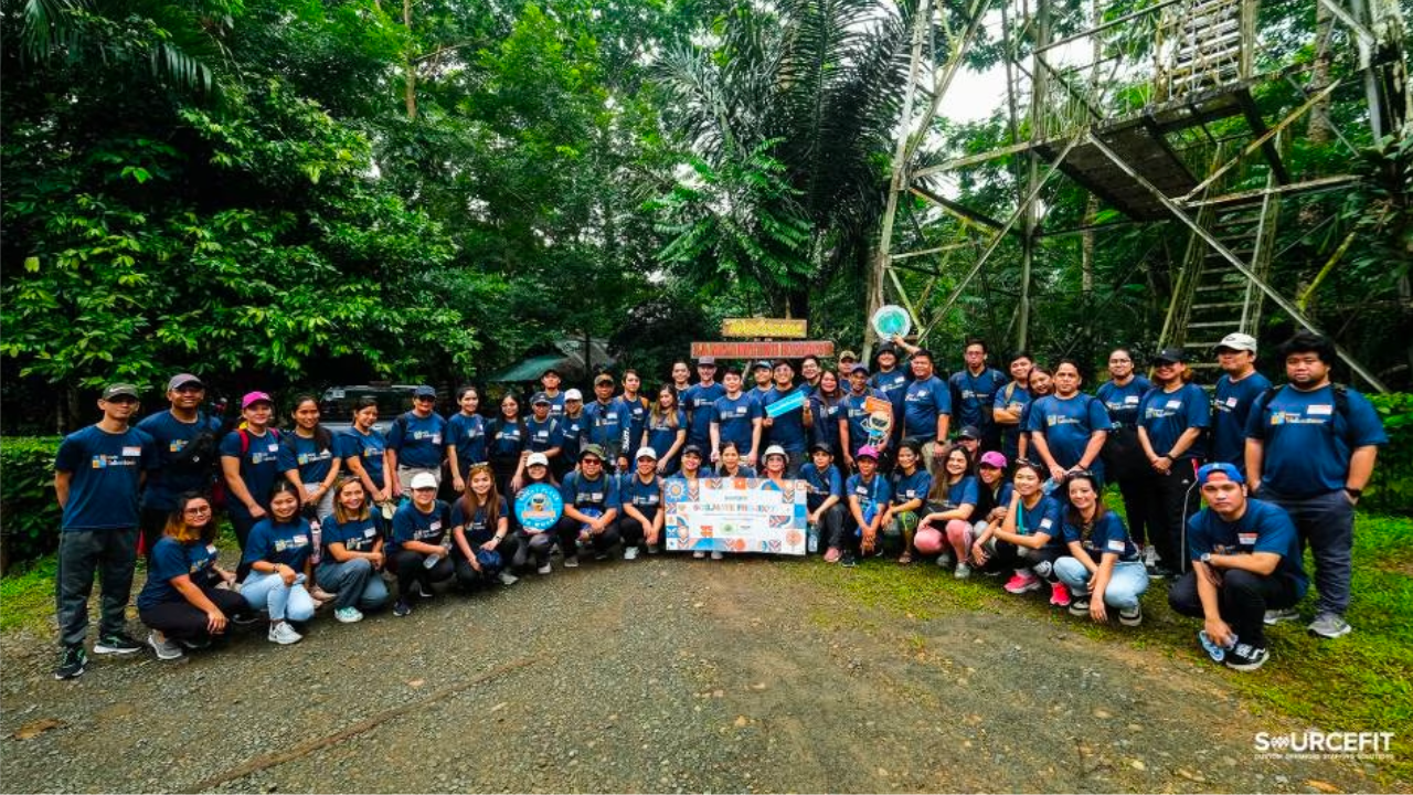 Sourcefit employees reforestation effort