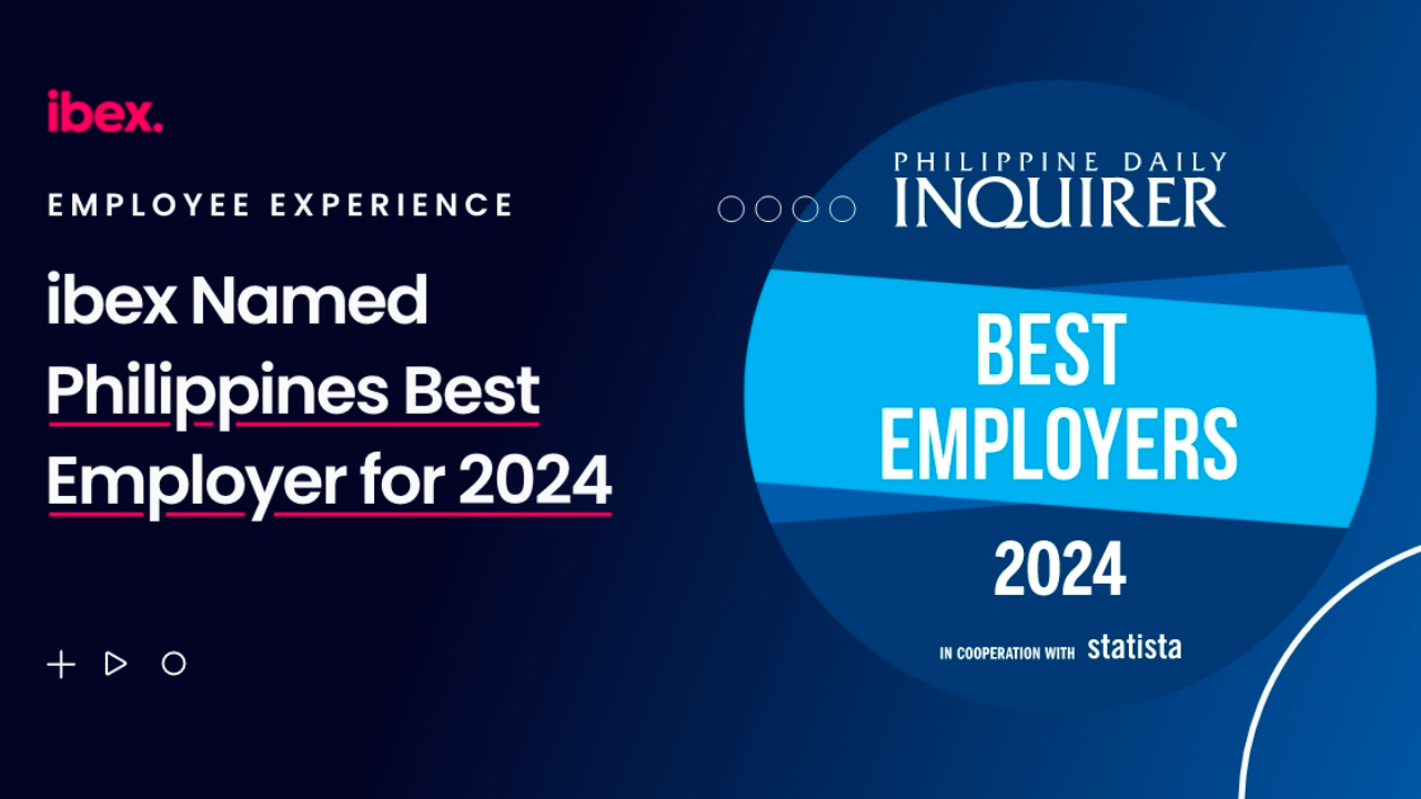 ibex wins Philippines' Best Employer