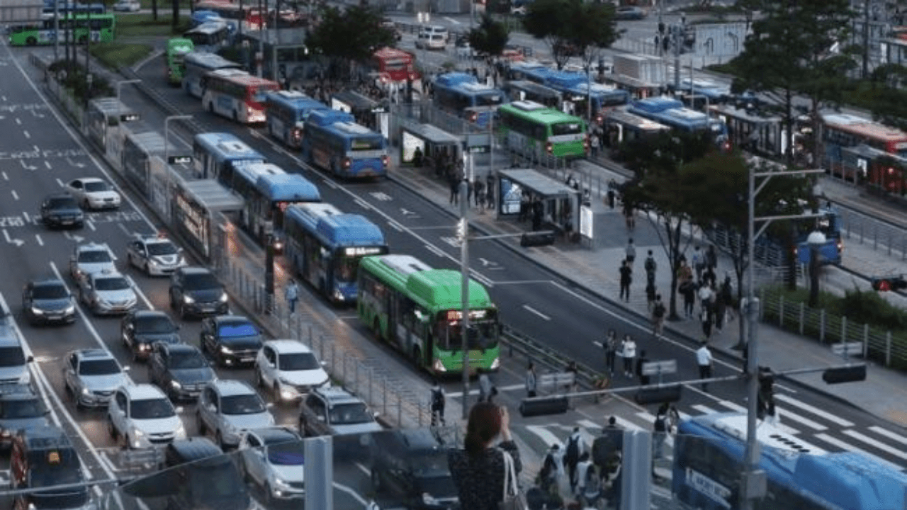 Commute photo from Yonhap