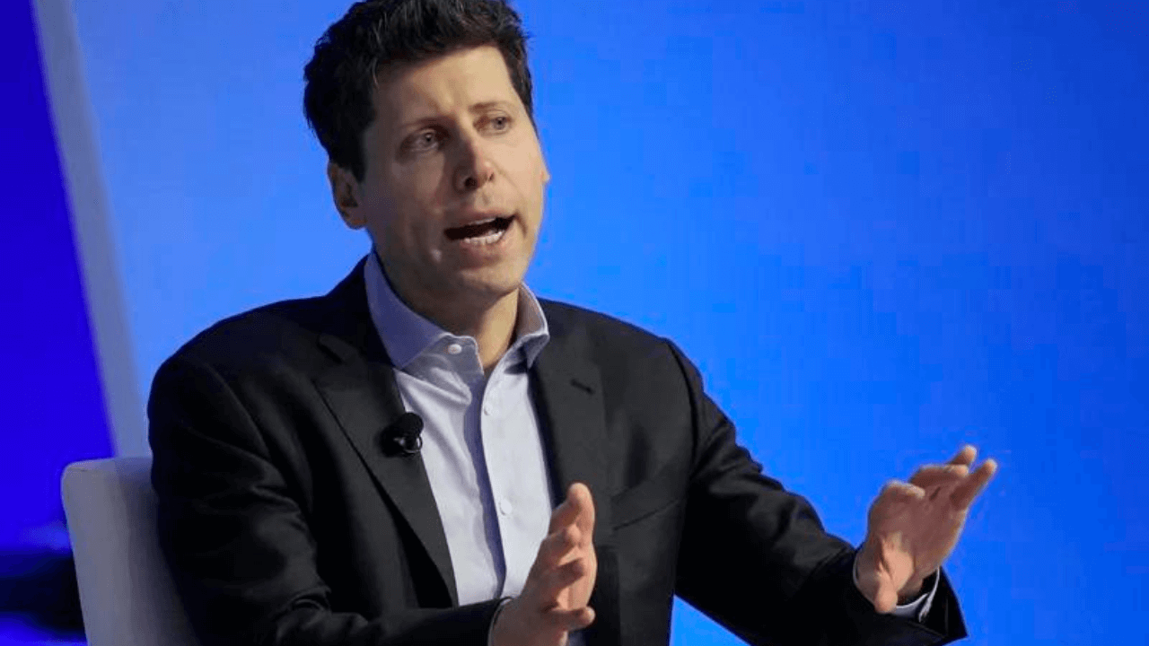 Sam Altman. Photo from Eric RisbergAP