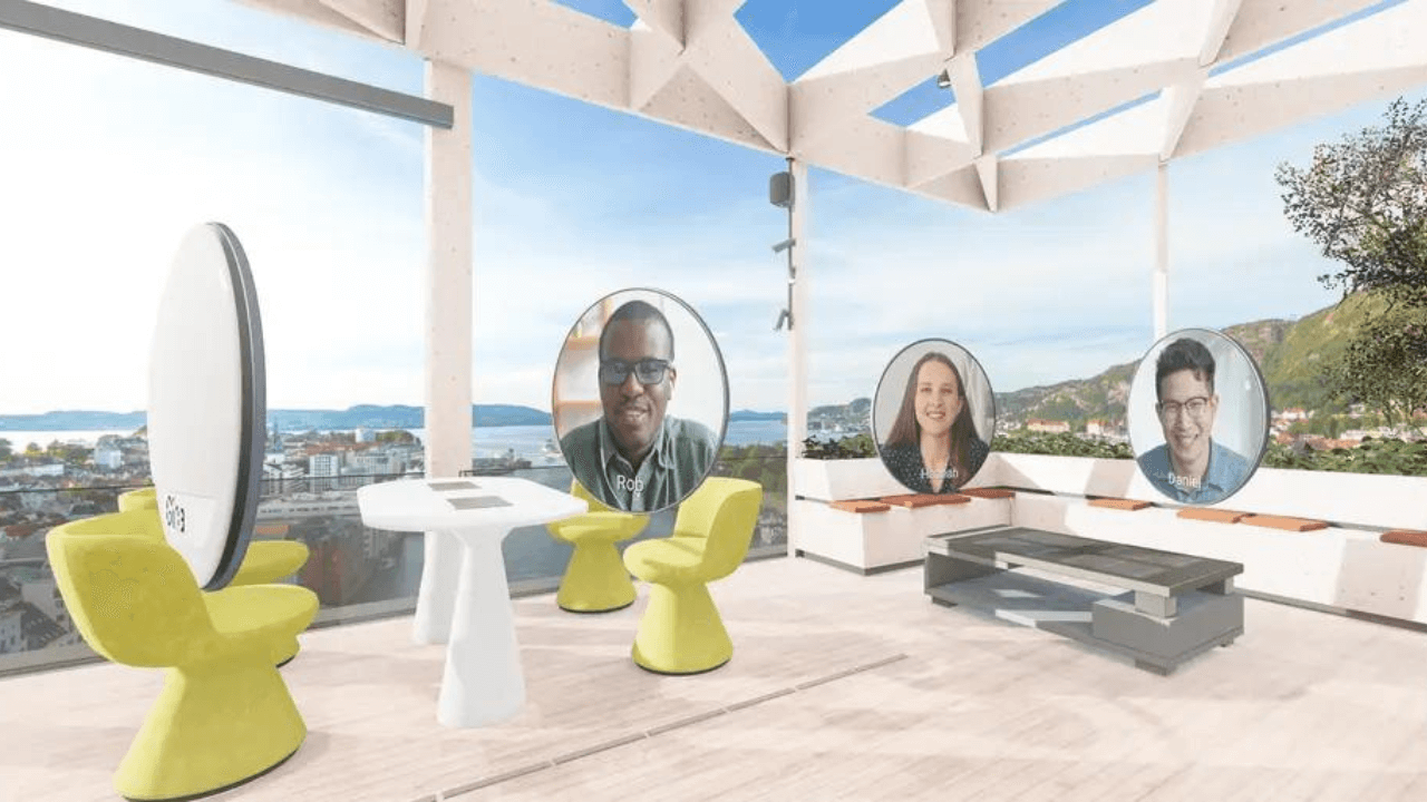 Virtual 3D office by Katmai