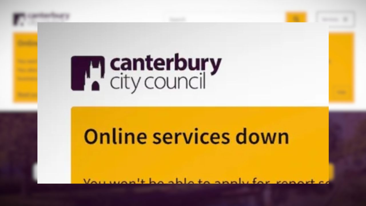 Screengrab from Canterbury City Council
