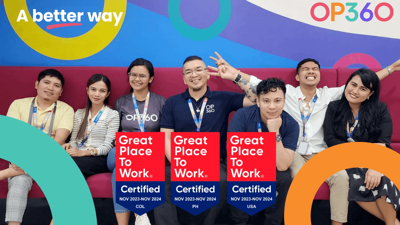 OP360 Great Place To Work