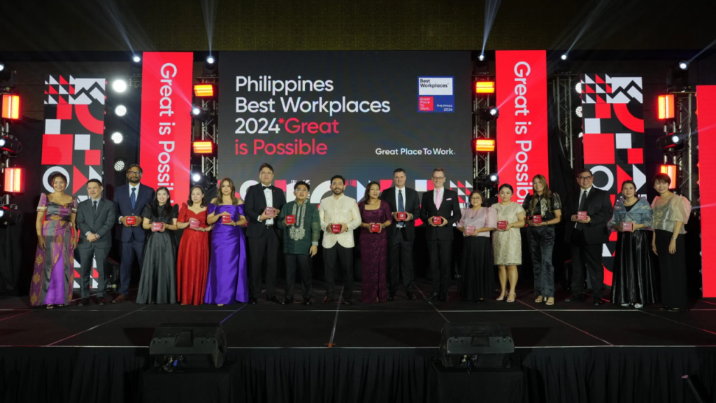 Outsourcing firms dominate Philippines’ Best Workplaces 2024