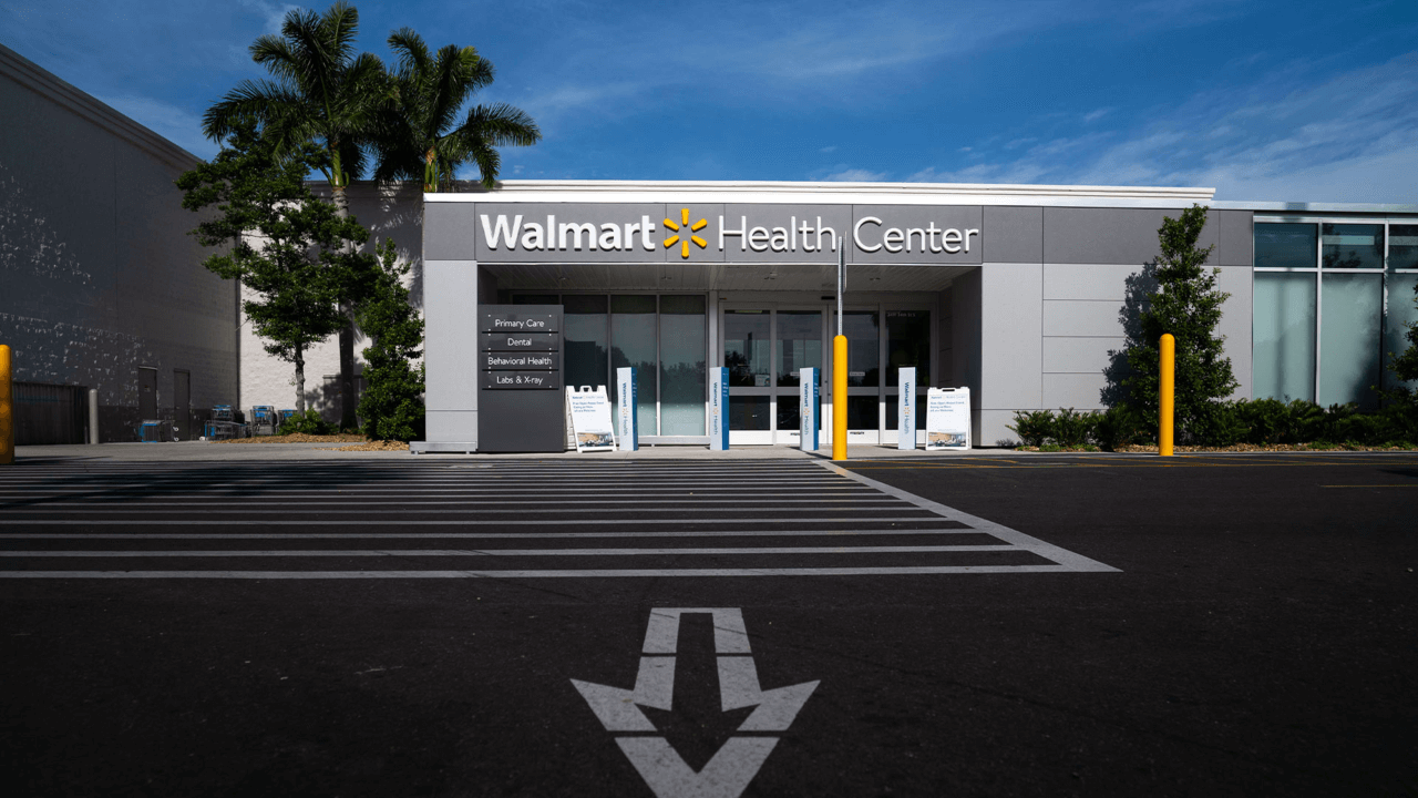 Walmart shuts down healthcare clinics