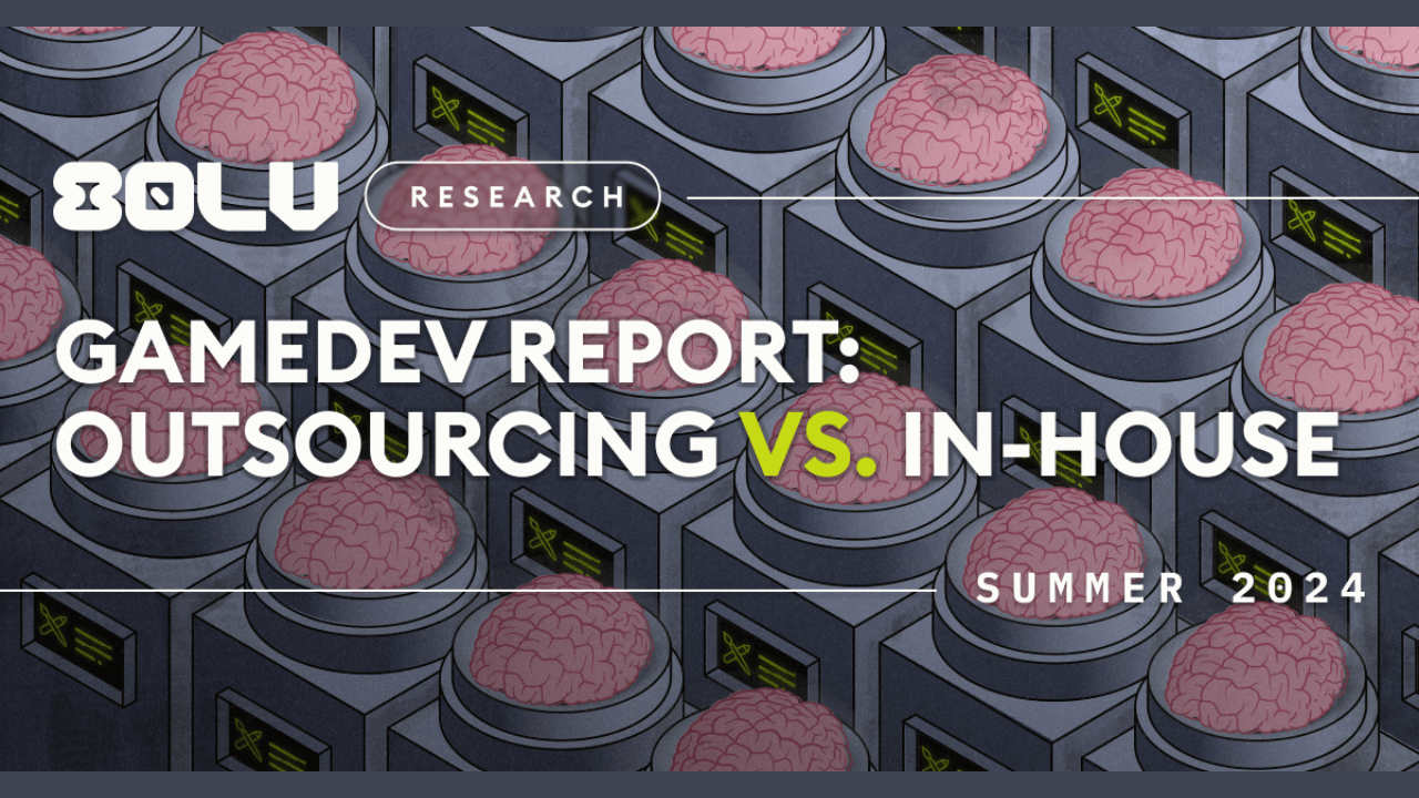 Game studios outsourcing non-core activities