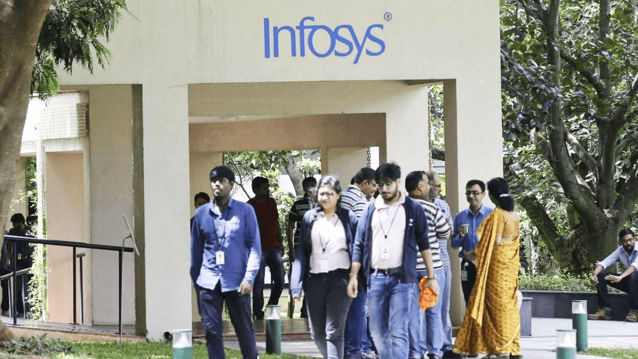 Infosys job applications plummet