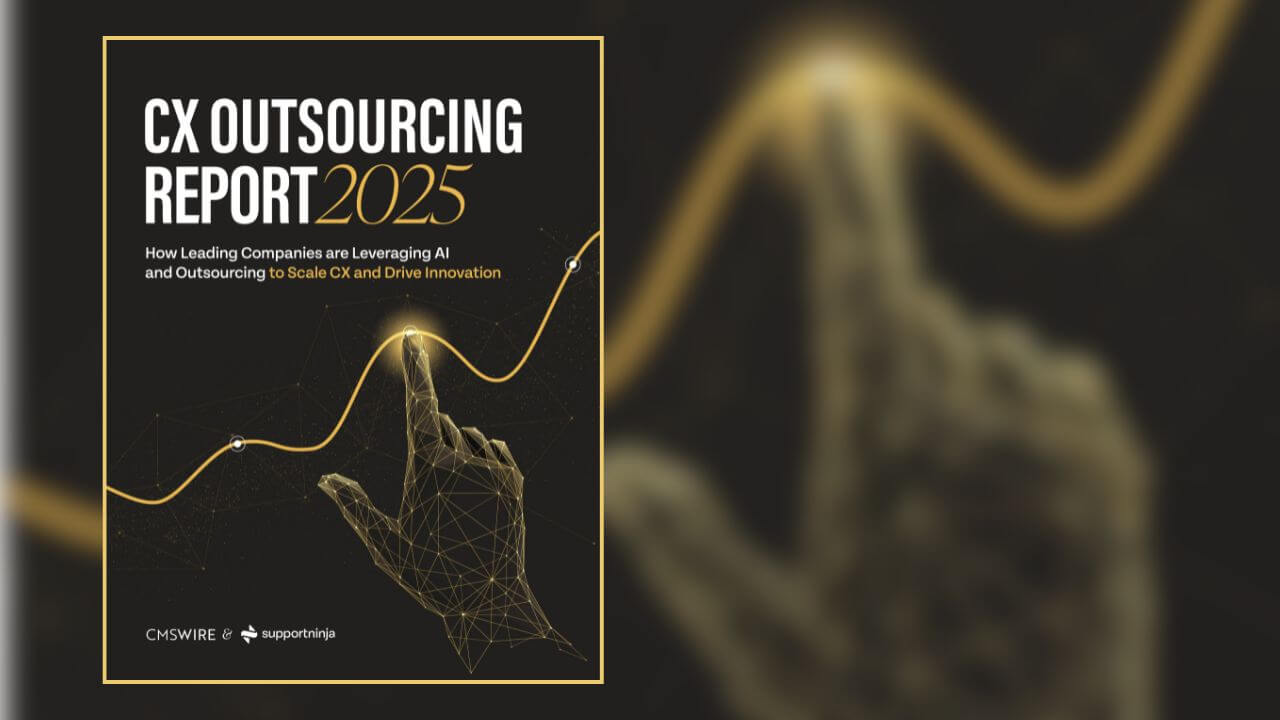 2025 CX Outsourcing Report cover