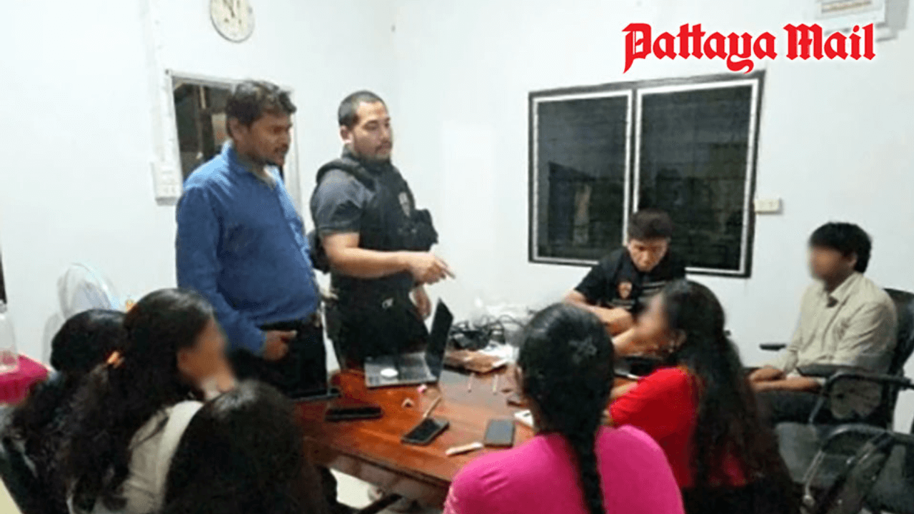 Thai authorities crackdown on Indian call center gang in Thailand