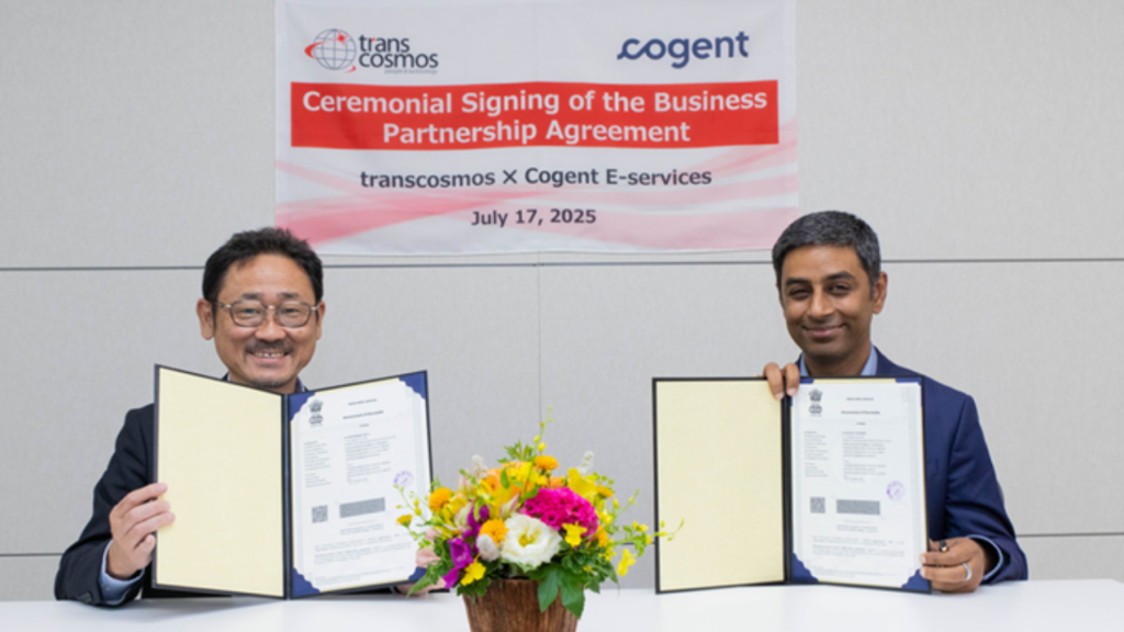 Japan’s transcosmos, India’s Cogent partner to expand contact centers