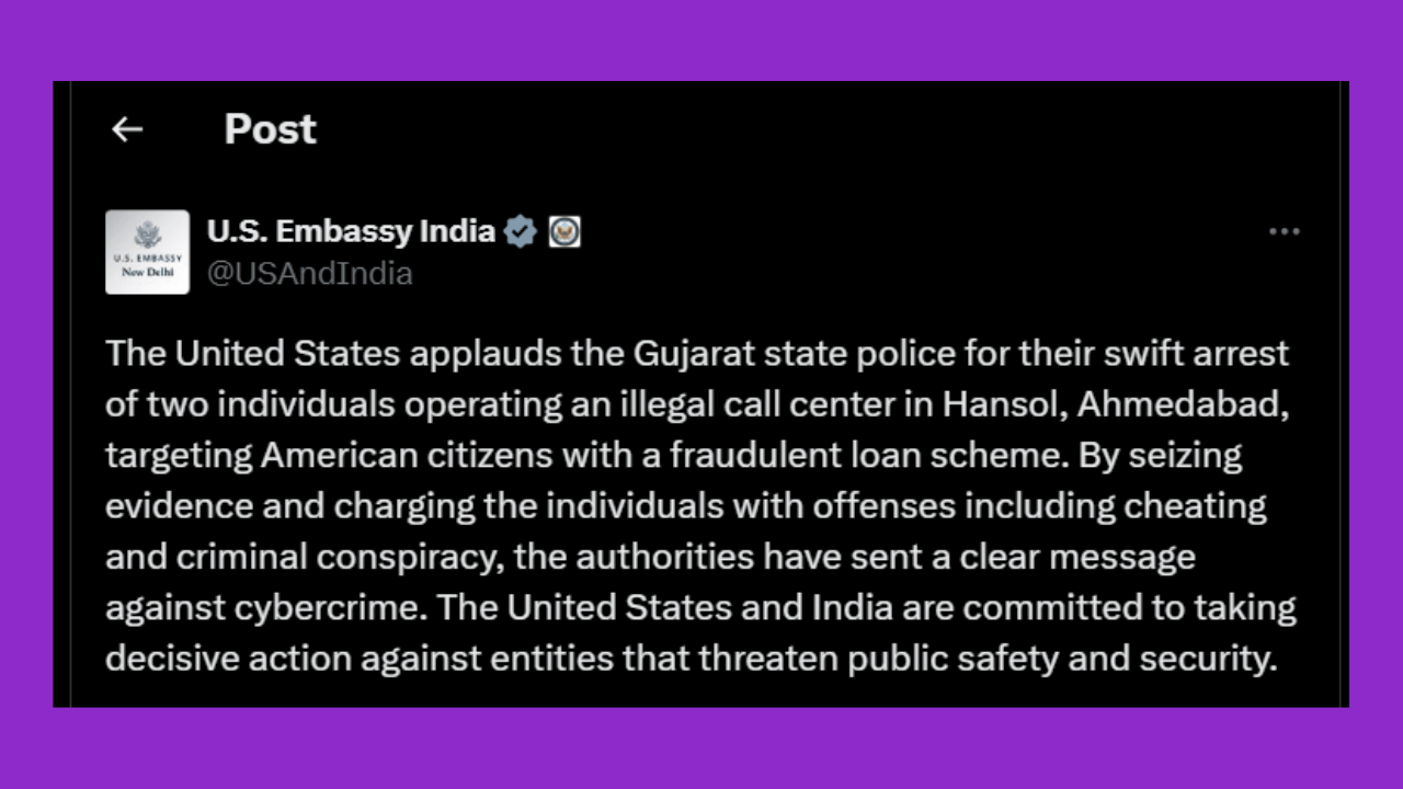 U.S. praises India’s arrests in bust of call center scamming Americans