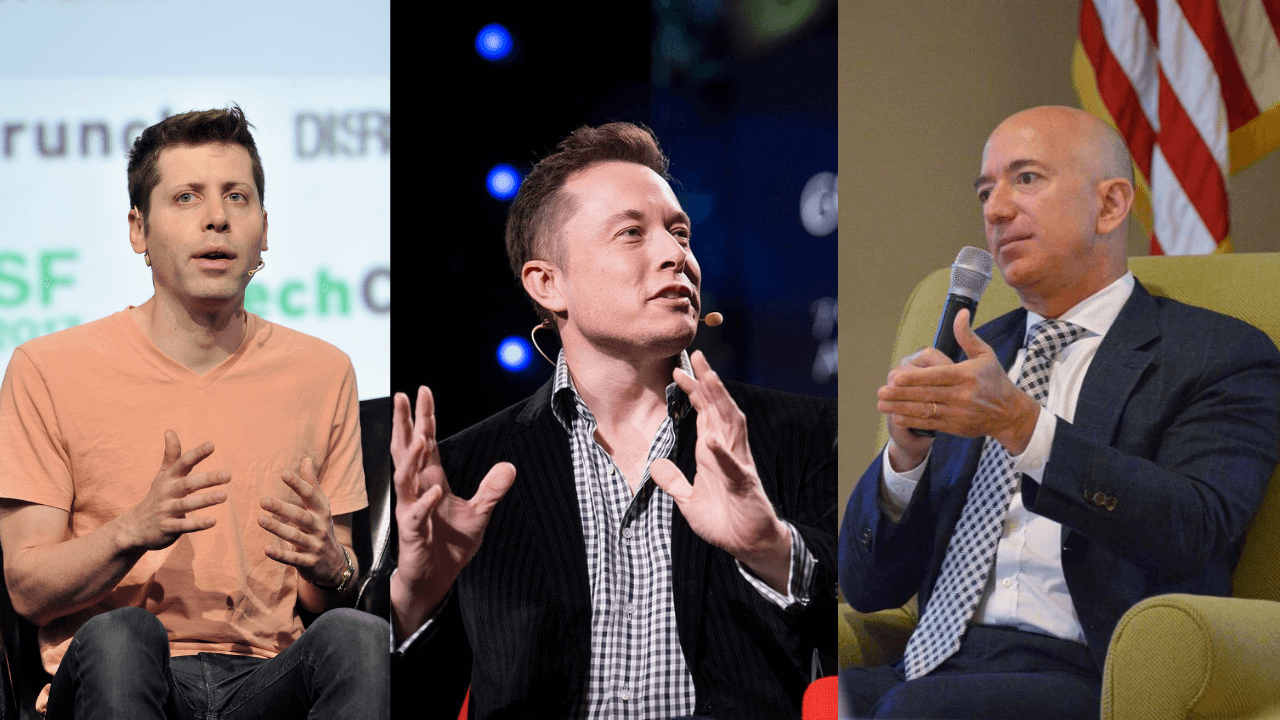 Altman, Musk, Bezos see Gen Z’s jobs future beyond Earth