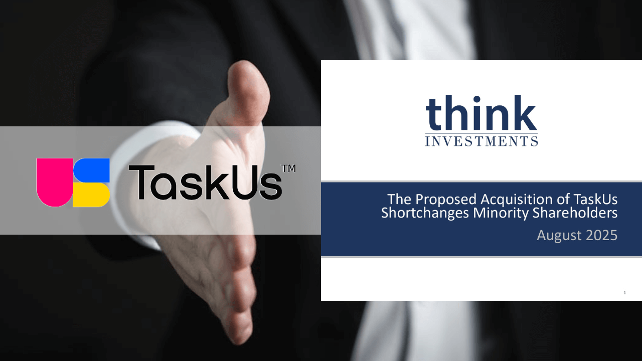TaskUs take-private deal faces shareholder revolt over valuation