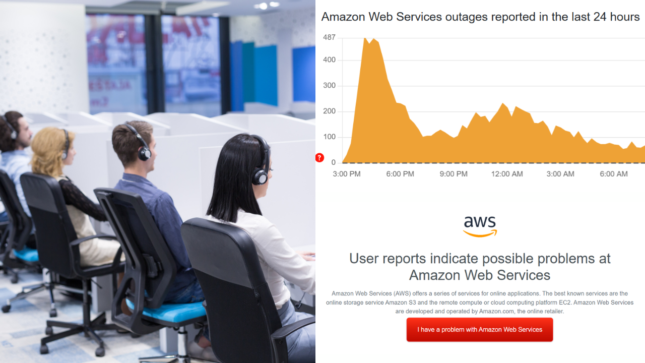 Major AWS outage highlights call center cloud vulnerabilities